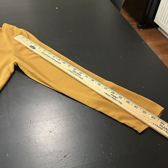 Arirzia Babaton Murphy Blouse Yellow Harvest Gold Size Medium - Picture 8 of 11